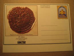 LIBA 92 Postal Stationery Card Liechtenstein - Postwaardestukken