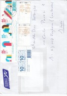 Olanda 2009 - Lettera X L´Italia Affrancata Con 7 Stamps - Cartas & Documentos