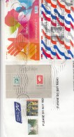 Olanda 2010 - Bustone X L´Italia Affrancata Con 2 Stamps+ 3 Foglietti - Lettres & Documents