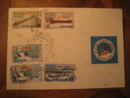 CORTINA D'AMPEZZO Apertura Italia Italy 1956 Poster Stamp Label Vignette Winter Olympic Games Jeux Olympiques Olympics C - Hiver 1956: Cortina D'Ampezzo
