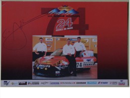 Rallyes - Luc ALPHAND - Dédicace - Hand Signed - Autographe Authentique  - - Rallyes