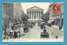 CPA 58 - Attelage Calèche Patache La Rue Royale PARIS VIIIème - Distrito: 08