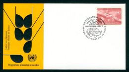 ONU - PROGRAMME ALIMENTAIRE MONDIAL - ENVELOPPE 1er JOUR 22 AVRIL 1983 - NEW-YORK - Cartas & Documentos