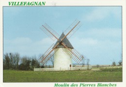 CPM Villefagnan Moulin Des Pierres Blanches - Villefagnan