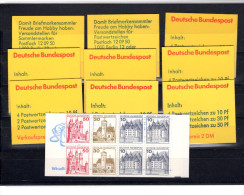 8293 Deutschland Germany MH 21 A+b 10x ** - 1971-2000
