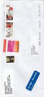 Canada 2009 - Lettera   X L´Italia Affrancata Con 4 Stamps - Brieven En Documenten