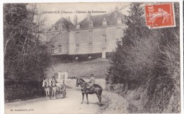 CHARROUX. - Château De Rochemeau. Superbe Cliché - Charroux