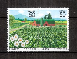 JAPAN NIPPON JAPON NORTHORN PARADISE II, HOKKAIDO 2000 / MNH / 2987 - 2988 - Unused Stamps