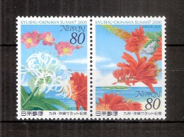 JAPAN NIPPON JAPON KYUSHU-OKINAWA SUMMIT 2000 / MNH / 2970 - 2971 - Ungebraucht