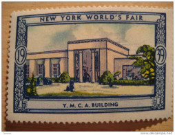 Y.M.C.A. YMCA Building 1939 New York World's Fair Vignette Poster Stamp - Sin Clasificación