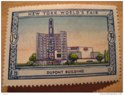 Dupont Building 1939 New York World's Fair Vignette Poster Stamp - Unclassified