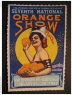 San Bernardino 1917 Orange Show Food Fruit - Ohne Zuordnung