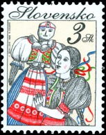 Slovakia - 1998 - Easter - Banishing Of Winter - Mint Stamp - Nuevos