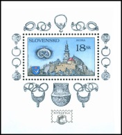 Slovakia - 1998 - Splendours Of Our Homeland - Nitra - Mint Souvenir Sheet - Unused Stamps