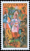 Slovakia - 1998 - Europa CEPT - Folklore Festival - Mint Stamp - Nuevos