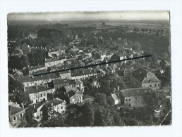 CPM Abîmée  - En Avion Au Dessus De... Brey - Hôtel De Ville Et La Tribunal - Briey