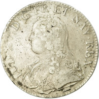 Monnaie, France, Louis XV, Écu Aux Branches D'olivier, Ecu, 1727, Lille, TB+ - 1715-1774 Ludwig XV. Der Vielgeliebte