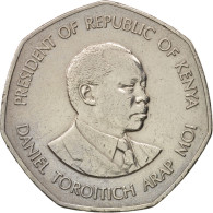 Monnaie, Kenya, 5 Shillings, 1985, British Royal Mint, TTB, Copper-nickel, KM:23 - Kenya