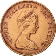 Monnaie, Jersey, Elizabeth II, 2 New Pence, 1980, TTB, Bronze, KM:31 - Jersey