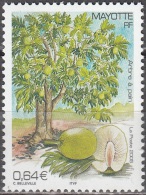 Mayotte 2005 Yvert 172 Neuf ** Cote (2017) 2.60 Euro Arbre à Pain - Unused Stamps