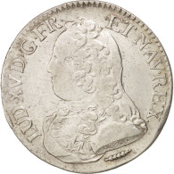 Monnaie, France, Louis XV, 1/5 Écu Aux Branches D'olivier, 24 Sols, 1/5 ECU - 1715-1774 Ludwig XV. Der Vielgeliebte