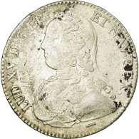 Monnaie, France, Louis XV, 1/2 Écu Aux Branches D'olivier, 1/2 ECU, 44 Sols - 1715-1774 Ludwig XV. Der Vielgeliebte