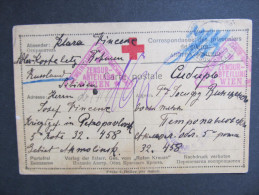 Postkarte GANZSACHE Adlerkosteletz - Petropavlovsk  Kriegsgefangenlager Prisoner Post  ///  D*19571 - Briefe U. Dokumente