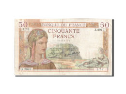 Billet, France, 50 Francs, 50 F 1934-1940 ''Cérès'', 1935, 1935-06-20, TB - 50 F 1934-1940 ''Cérès''