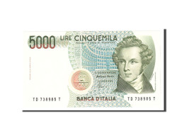 Billet, Italie, 5000 Lire, 1985, 1985-01-04, KM:111c, NEUF - 5000 Liras