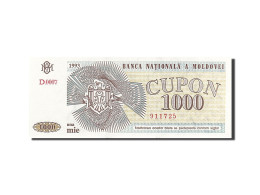 Billet, Moldova, 1000 Cupon, 1992-1993, 1993, KM:3, NEUF - Moldavië