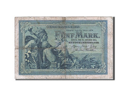 Billet, Allemagne, 5 Mark, 1904-1906, 1904-10-31, KM:8a, B+ - 5 Mark
