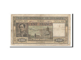 Billet, Belgique, 100 Francs, 1949, 1949-06-09, KM:126, TB - 100 Franchi