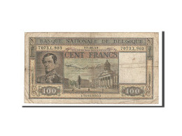 Billet, Belgique, 100 Francs, 1949, 1949-06-09, KM:126, TB - 100 Francs