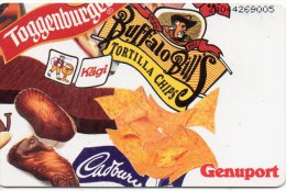 Tortilla Chips Buffalo Gâteau Cake Calburry Genuport Télécarte Allemagne Phonecard Telefonkarte  J 781 - K-Serie : Serie Clienti