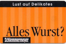 Alles Käse Schmmermeyer Télécarte 4000 Exemplaires Allemagne Phonecard Telefonkarte  J 782 - O-Serie : Serie Clienti Esclusi Dal Servizio Delle Collezioni