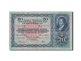 Billet, Suisse, 20 Franken, 1949, 1949-01-20, KM:39q, TTB+ - Switzerland