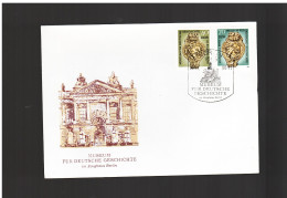 DDR -  6 3 1990 FDC MUSEUM FUR DEUTSCHE GESCHICHTE IM ZEUGHAUS - 1981-1990