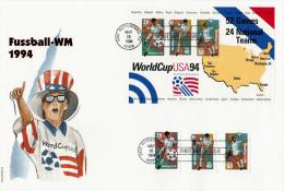 USA - World Cup 1994- FDC - Set+S/S - 1994 – USA