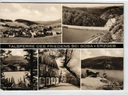 Sosa - Talsperre Des Friedens - Mehrbildkarte DDR - Erzgebirge - Sosa