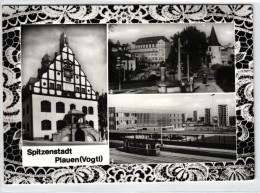 Plauen - Spitzenstadt - Mehrbildkarte DDR - Plauen