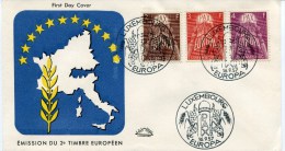 Env. EUROPA 1957 - Brieven En Documenten