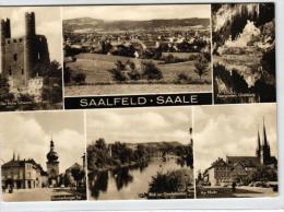 Saalfeld - Mehrbildkarte DDR 2 - Saalfeld