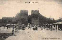 TEBESSA (Algérie) - Porte Salomon En 1917 -  Vue Rare  - Collection Mme Lartigau - 2 Scans - Tebessa