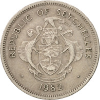 Monnaie, Seychelles, Rupee, 1982, British Royal Mint, TTB, Copper-nickel - Seychellen