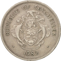 Monnaie, Seychelles, Rupee, 1982, British Royal Mint, TTB, Copper-nickel - Seychelles
