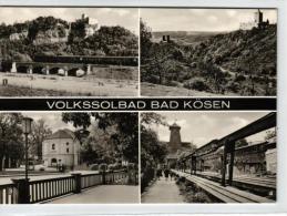 Bad Kösen - Volkssolbad - Mehrbildkarte - Bad Koesen