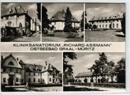 Ostseebad Graal Müritz - Kliniksanatorium Richard Assmann - Mehrbildkarte - Graal-Müritz