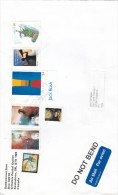 Canada 2010 - Lettera X L´Italia Affrancata Con 7 Stamps - Briefe U. Dokumente