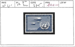 NATIONS UNIES N° PA 3a ** - Airmail