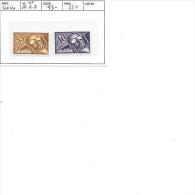 SUISSE N° PA 6.7 ** - Unused Stamps